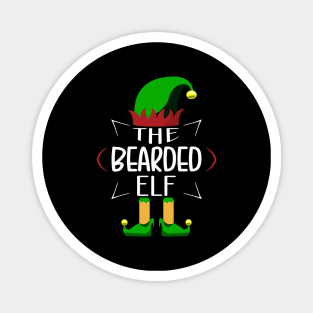 The Bearded Elf Christmas Party Pajama Magnet